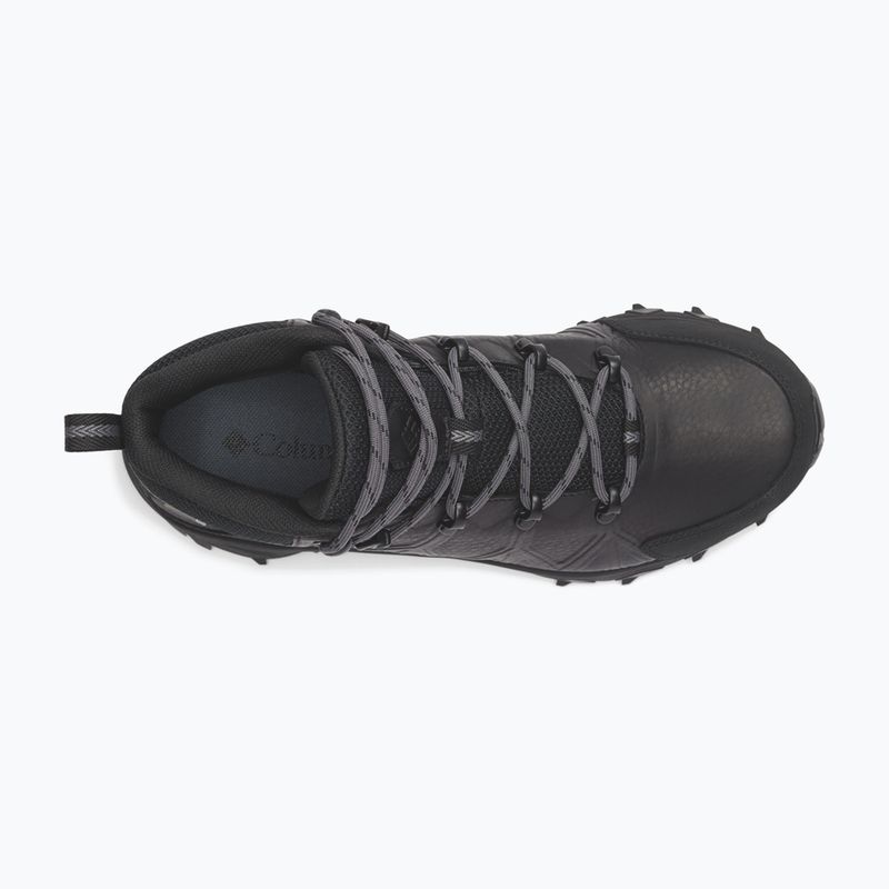 Columbia Peakfreak II Mid Outdry Leather fekete/grafit női túrabakancsok 19