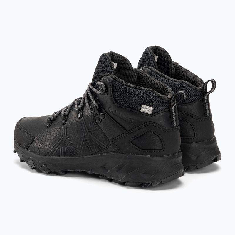 Columbia Peakfreak II Mid Outdry Leather fekete/grafit női túrabakancsok 3