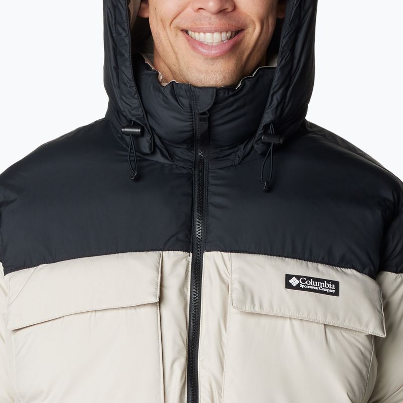 Columbia Ballistic Ridge Oversized férfi pehelypaplan dzseki sötét kő/fekete 6