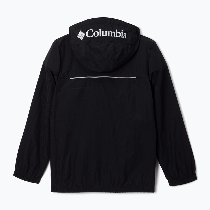 Columbia Challenger Windbreaker gyermek szélkabát fekete 2