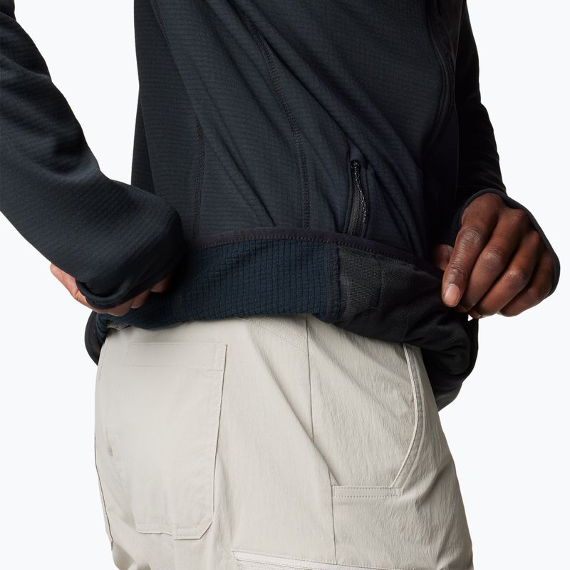 Férfi Columbia Triple Canyon Grid fleece pulóver fekete/fekete 9