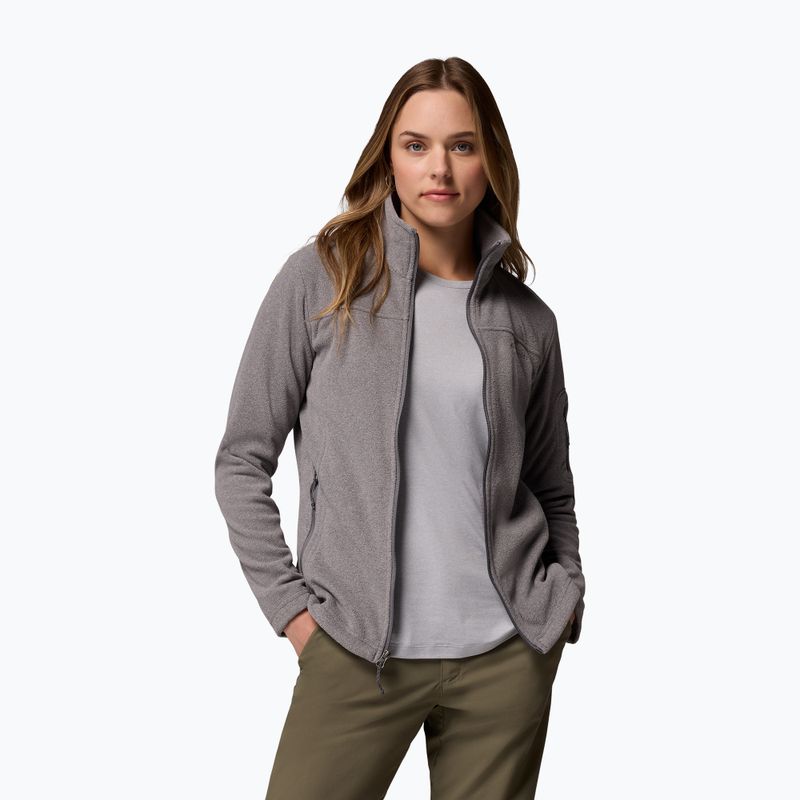 Női polárdzseki Columbia Fast Trek II city grey heather/city grey 5