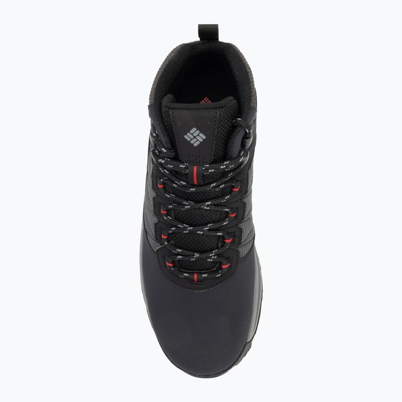 Columbia Transverse Hike Waterproof férfi túrabakancs fekete/hegységi piros 5