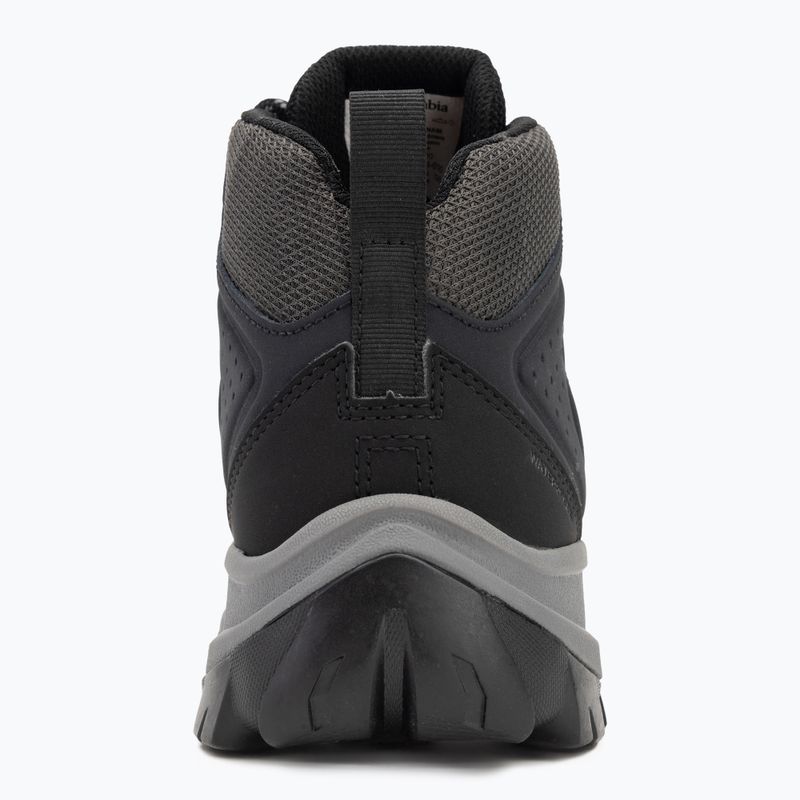 Columbia Transverse Hike Waterproof férfi túrabakancs fekete/hegységi piros 6