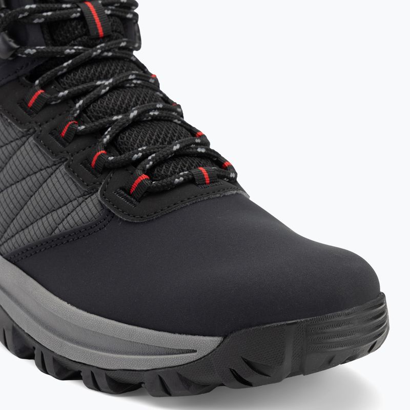 Columbia Transverse Hike Waterproof férfi túrabakancs fekete/hegységi piros 7