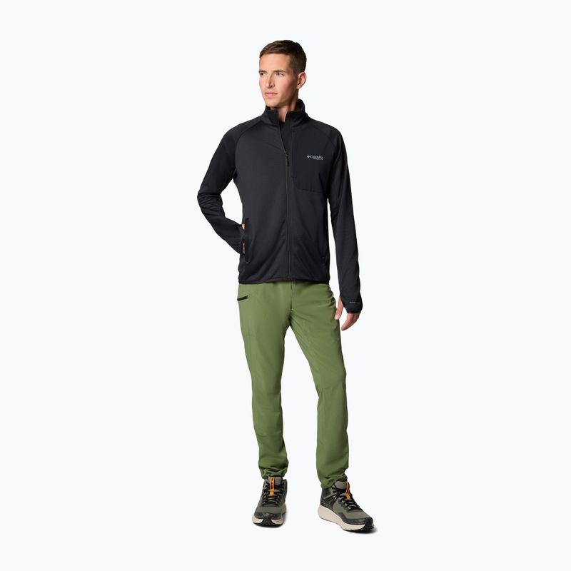 Férfi túrafelső Columbia Triple Canyon Grid Fleece Full Zip II black 2