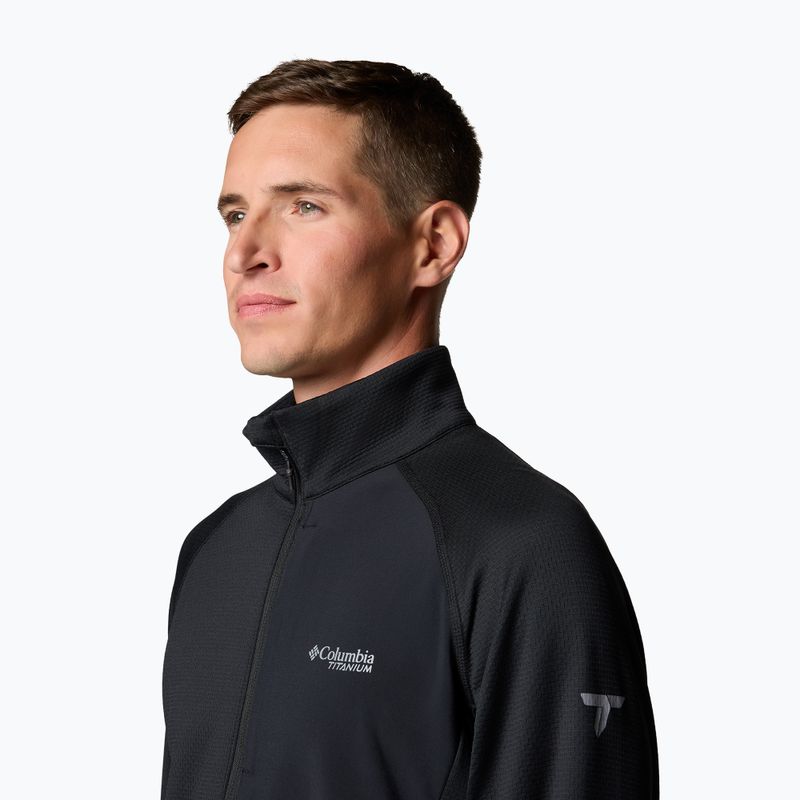 Férfi túrafelső Columbia Triple Canyon Grid Fleece Full Zip II black 6