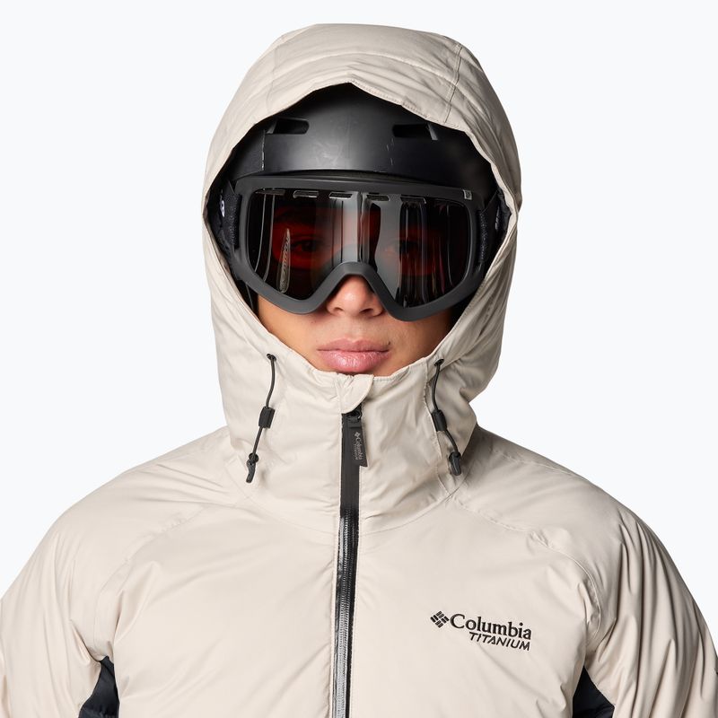 Férfi síkabát Columbia Roaring Fork II Down dark stone/black 5
