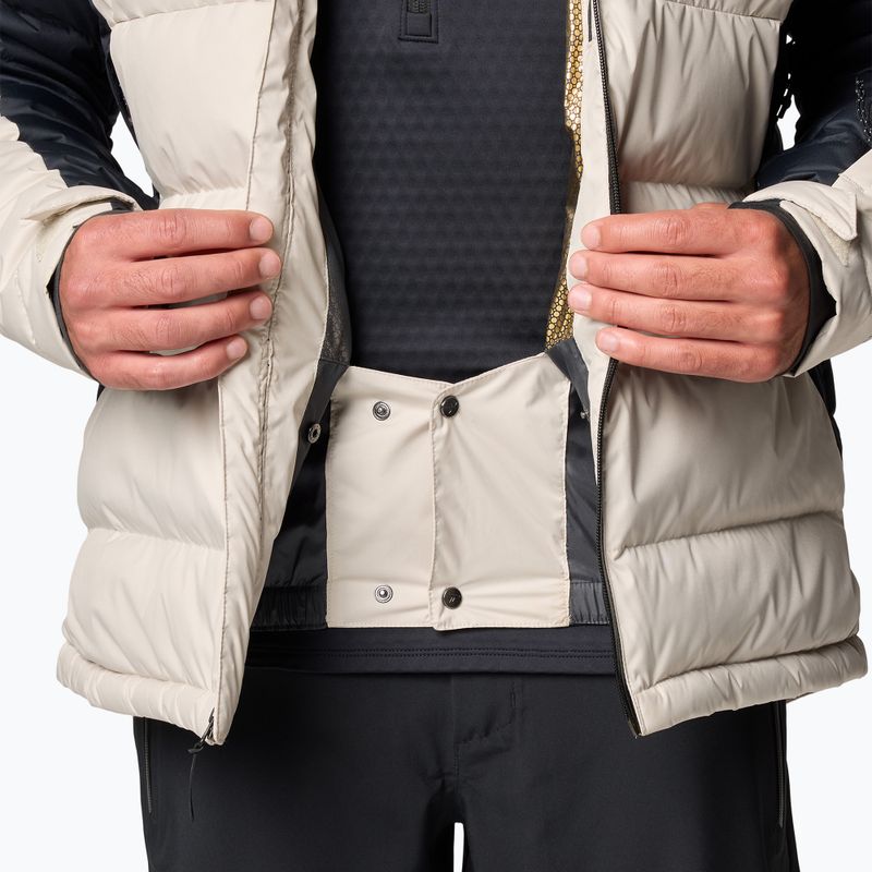 Férfi síkabát Columbia Roaring Fork II Down dark stone/black 10