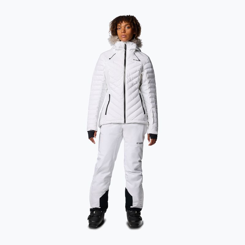 Női sínadrág Columbia Cirque Bowl Insulated white 2