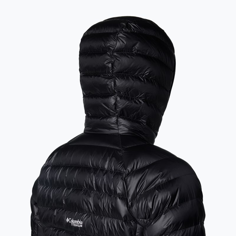 Columbia női pehelypaplan Arctic Crest Down Hooded fekete 6