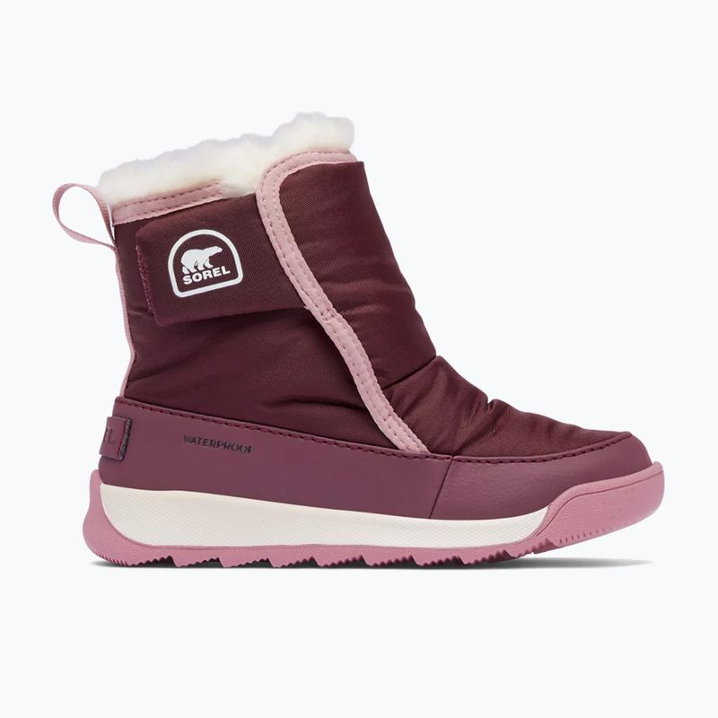 Sorel Childrens Whitney II Plus Bootie WP epic plum/dazed mauve hócsizma 9