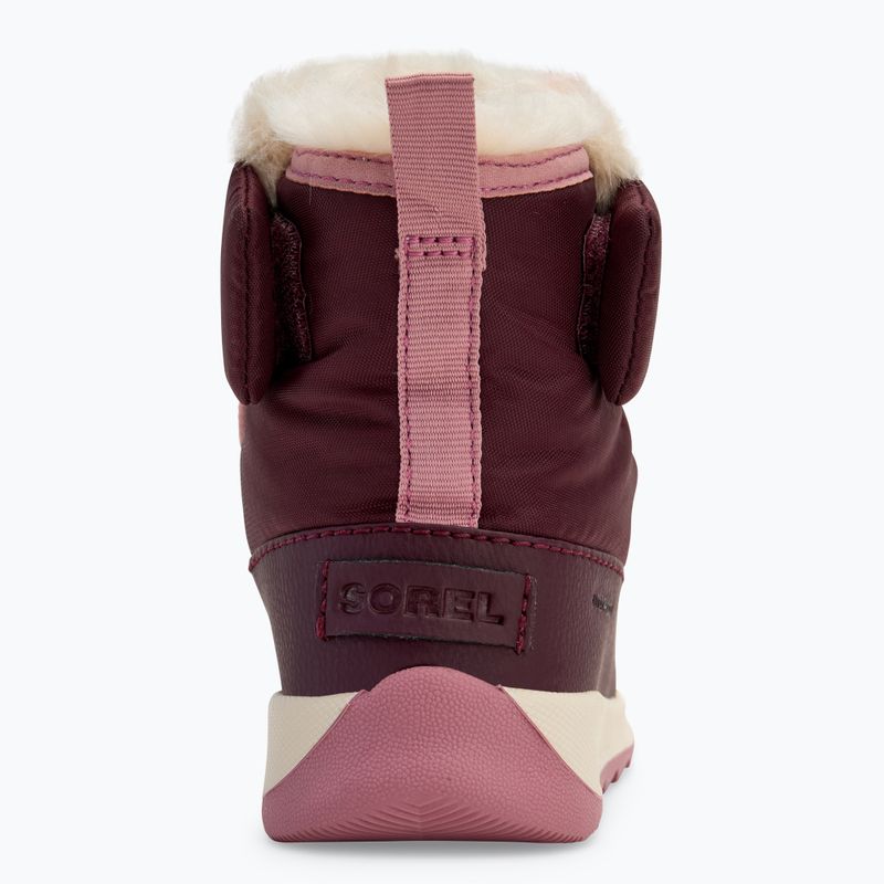Sorel Childrens Whitney II Plus Bootie WP epic plum/dazed mauve hócsizma 6