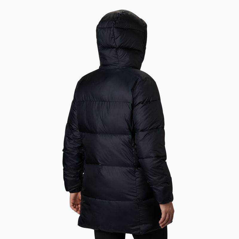 Columbia női pehelykabát Puffect II Mid Hooded fekete 4