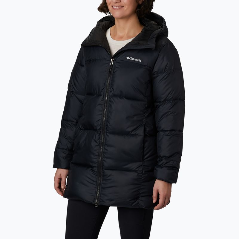 Columbia női pehelykabát Puffect II Mid Hooded fekete 5