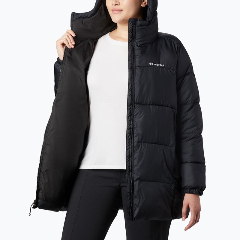 Columbia női pehelykabát Puffect II Mid Hooded fekete 8