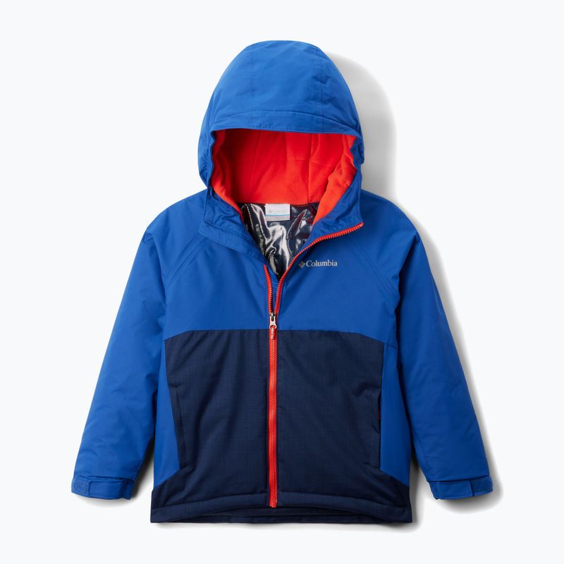 Gyerek síkabát Columbia Alpine Action III collegiate navy melange/mountain blue