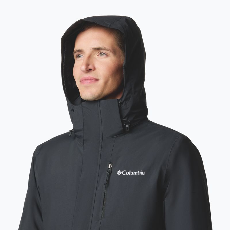 Férfi bélelt dzseki Columbia Element Blocker III Interchange Black 5
