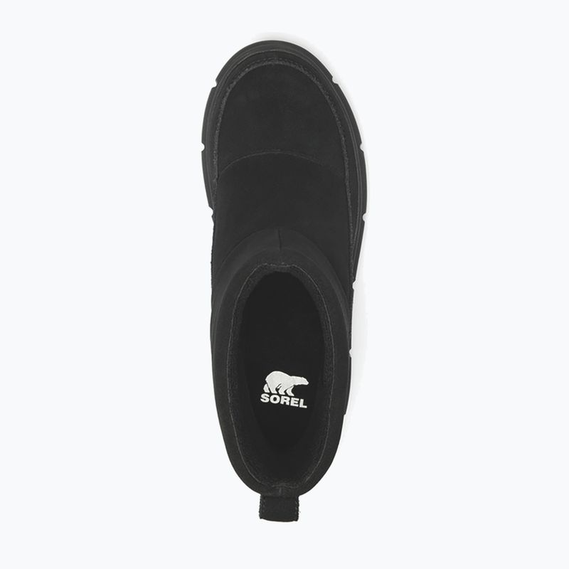 Női Sorel Explorer III Slip-On WP hócsizma fekete/tengeri só 11