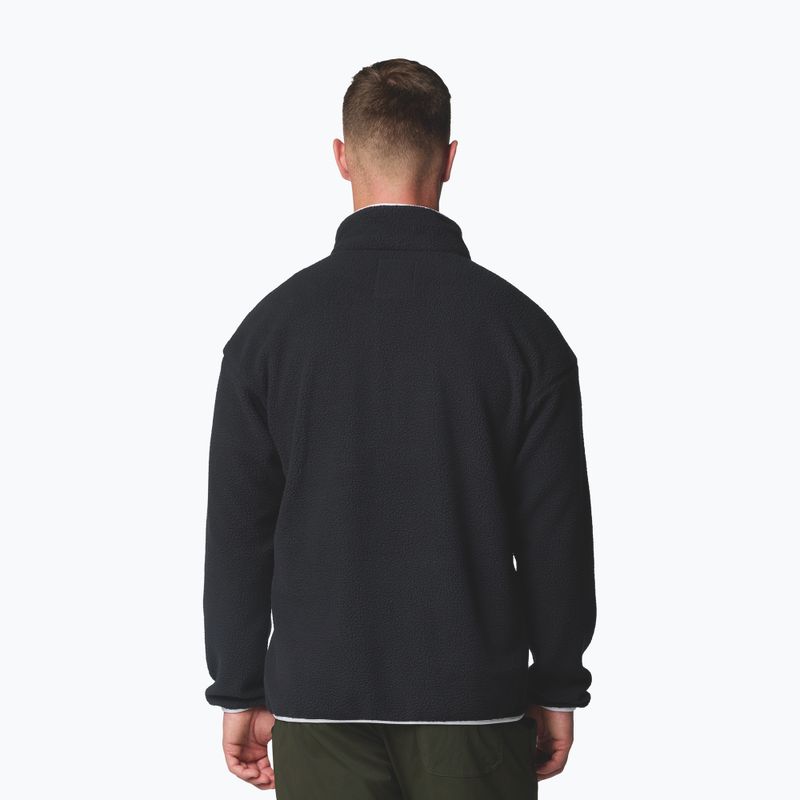 Férfi polárpulóver Columbia Helvetia II Half Snap Fleece black 3