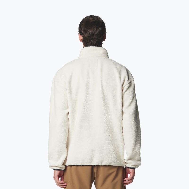 Férfi polárpulóver Columbia Helvetia II Half Snap Fleece chalk 3