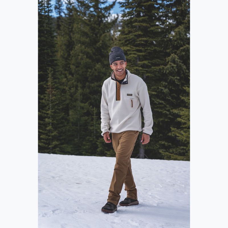 Férfi polárpulóver Columbia Helvetia II Half Snap Fleece chalk 6