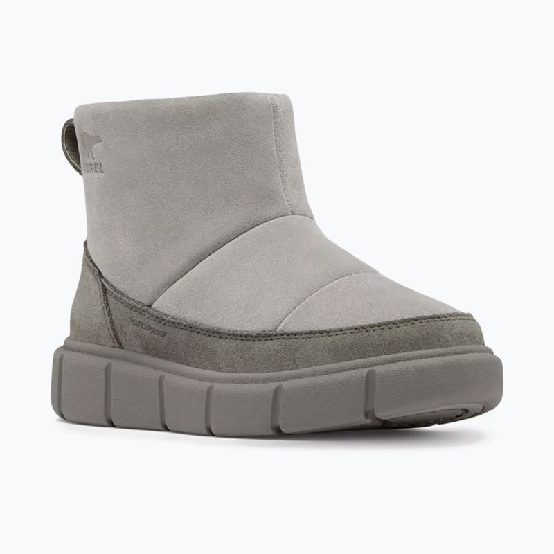 Sorel Youth Sorel Explorer III Slip-On WP krómszürke/quarry gyermek hócsizma 8