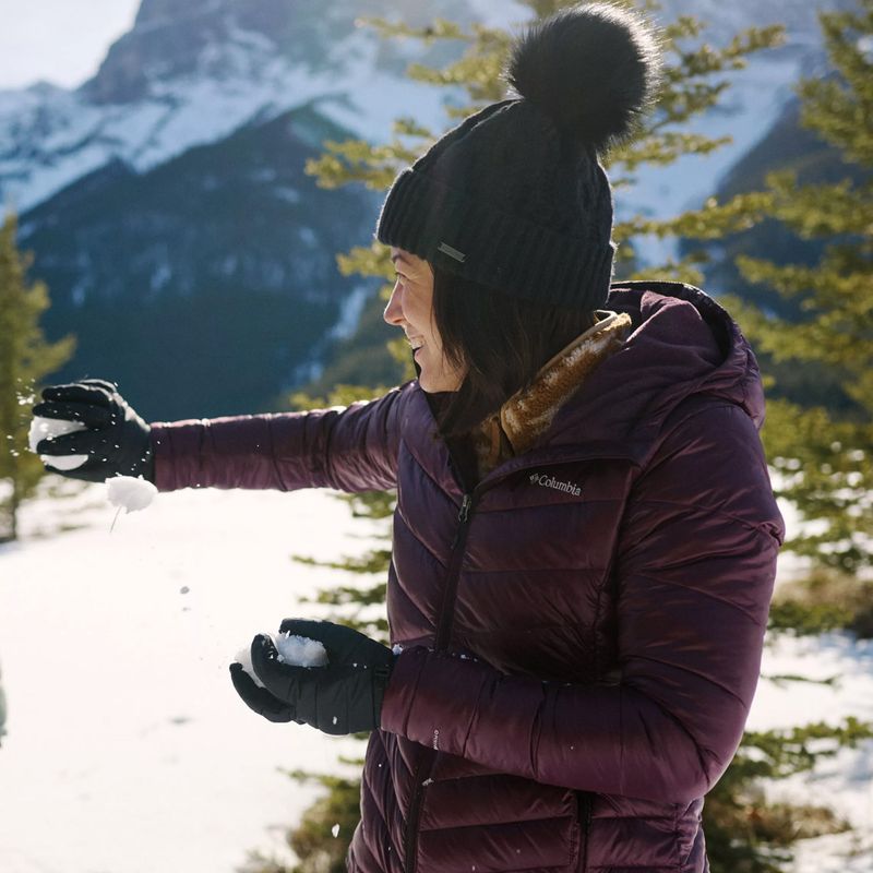 Columbia női téli sapka Boundless Days Cable fekete 2