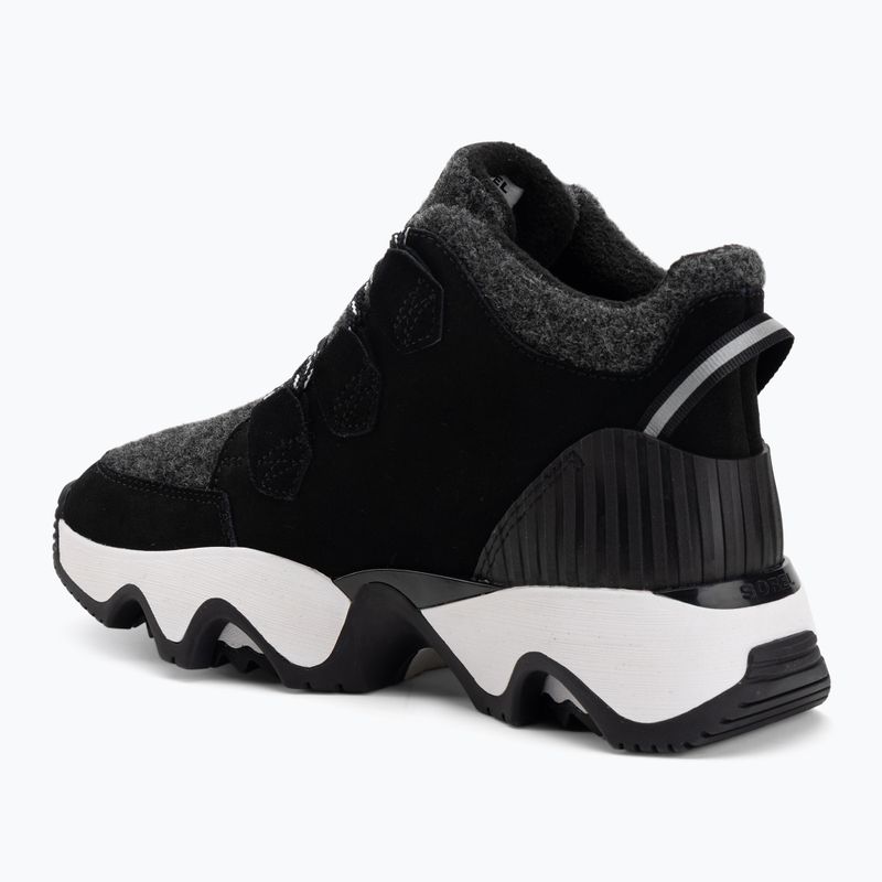 Női Sorel Kinetic Impact Caribou fekete/tengeri só csizma 3