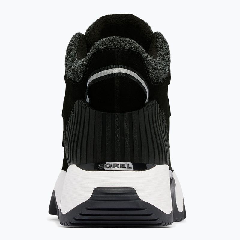 Női Sorel Kinetic Impact Caribou fekete/tengeri só csizma 12
