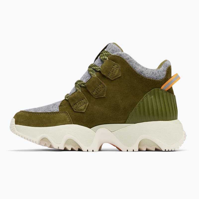 Női Sorel Kinetic Impact Caribou zöld/világos aloe csizma 10