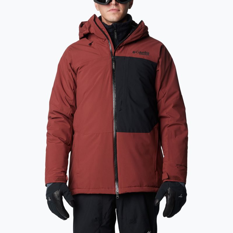 Férfi síkabát Columbia Winter District III spice/black