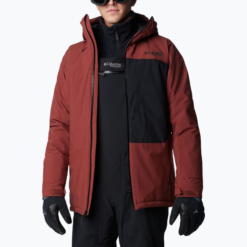 Férfi síkabát Columbia Winter District III spice/black 8