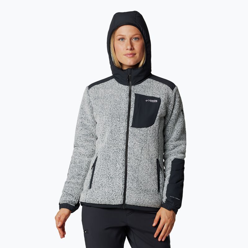 Columbia női Arctic Crest Sherpa pulóver fehér / fekete 4