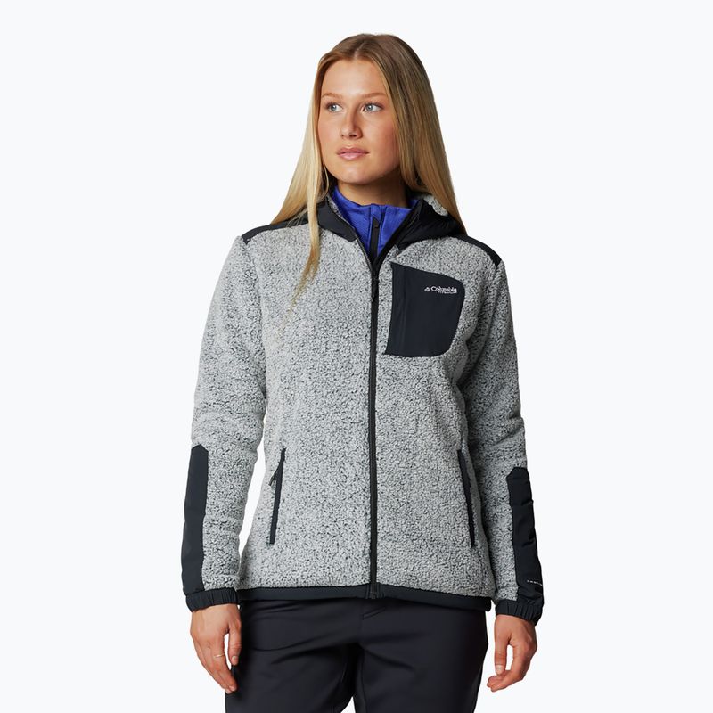 Columbia női Arctic Crest Sherpa pulóver fehér / fekete 5