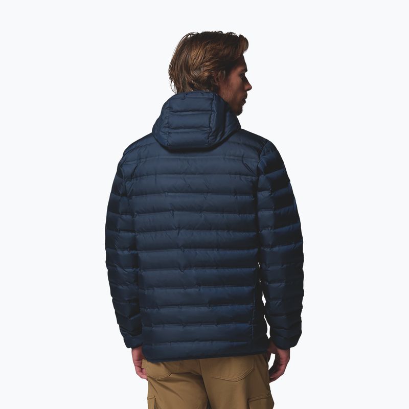 Férfi pehelykabát Columbia Lake 22 II Down Hooded collegiate navy 3