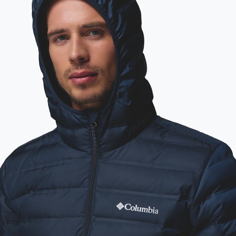 Férfi pehelykabát Columbia Lake 22 II Down Hooded collegiate navy 6