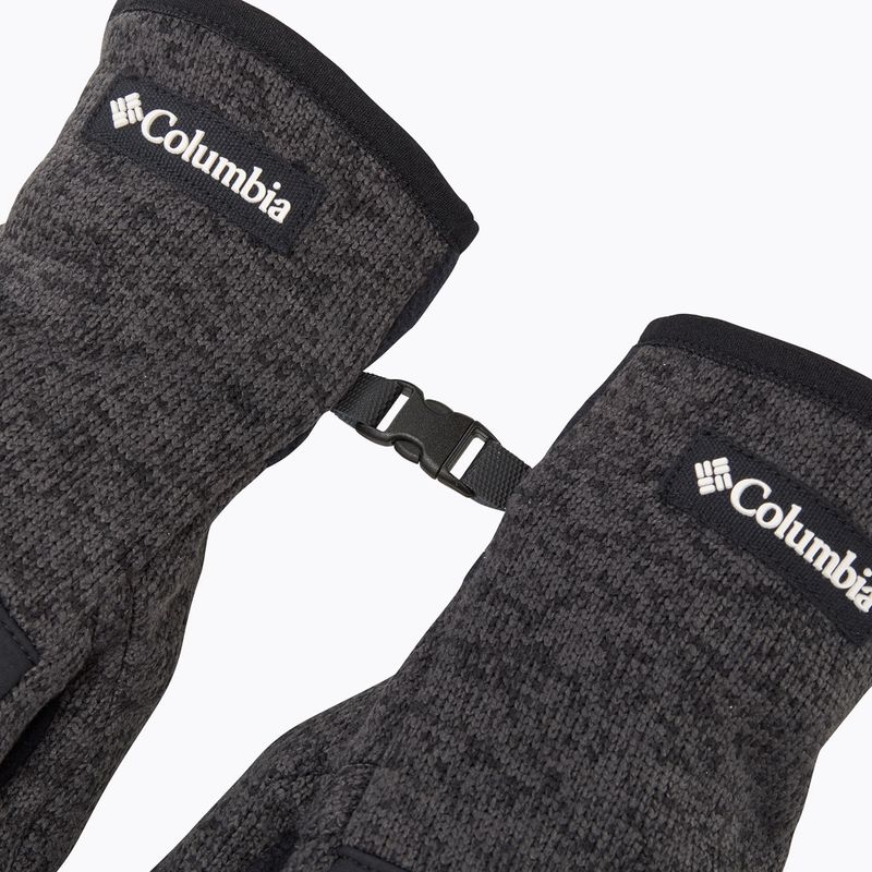 Rękawice trekkingowe férfi Columbia Sweater Weather II black heather 5