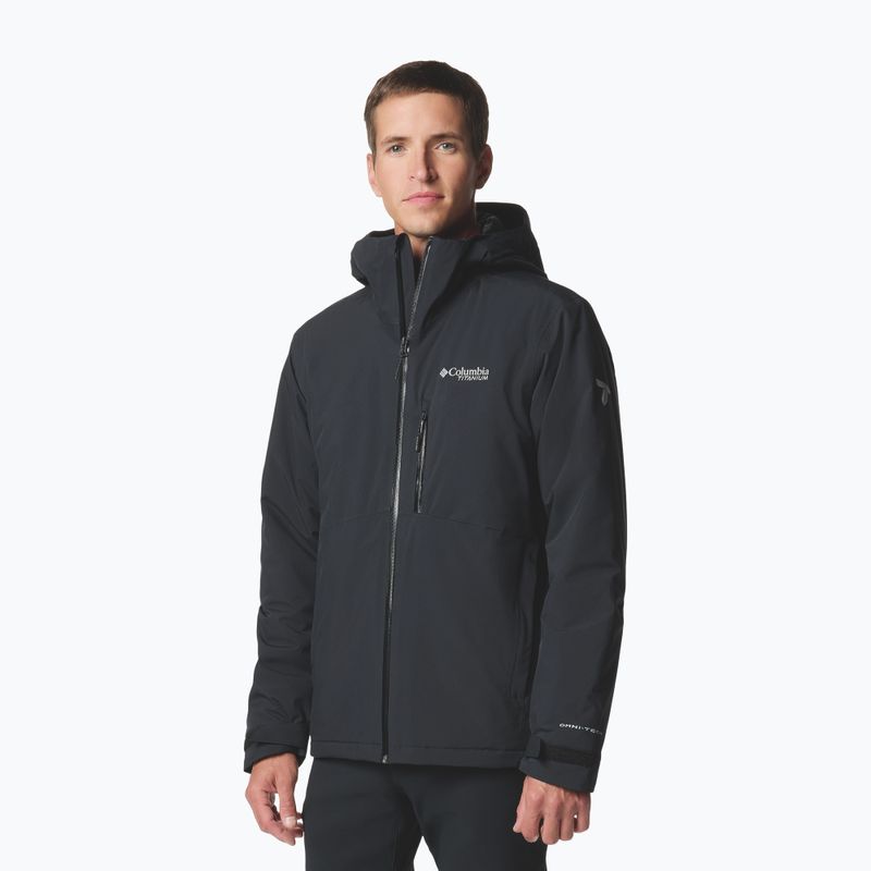 Férfi esőkabát Columbia Explorers Edge II Insulated black 4