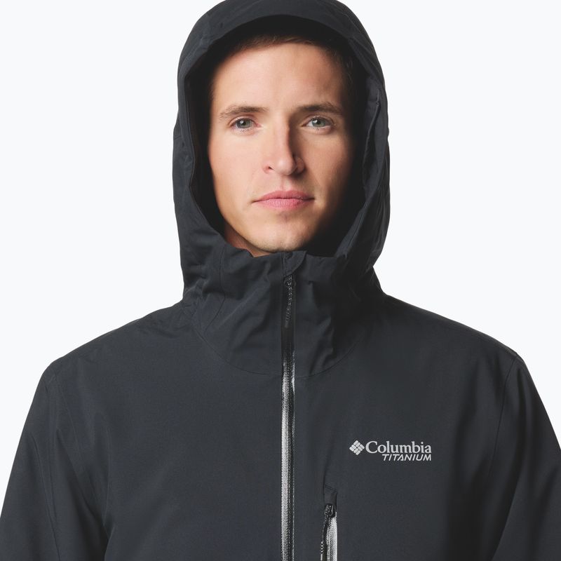 Férfi esőkabát Columbia Explorers Edge II Insulated black 5