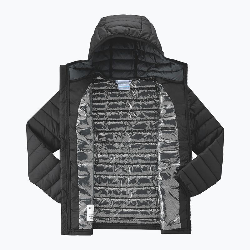 Gyerek kabát Columbia Powder Lite II Hooded black 6
