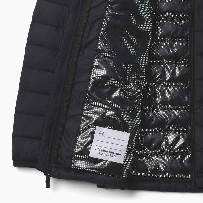 Gyerek kabát Columbia Powder Lite II Hooded black 7