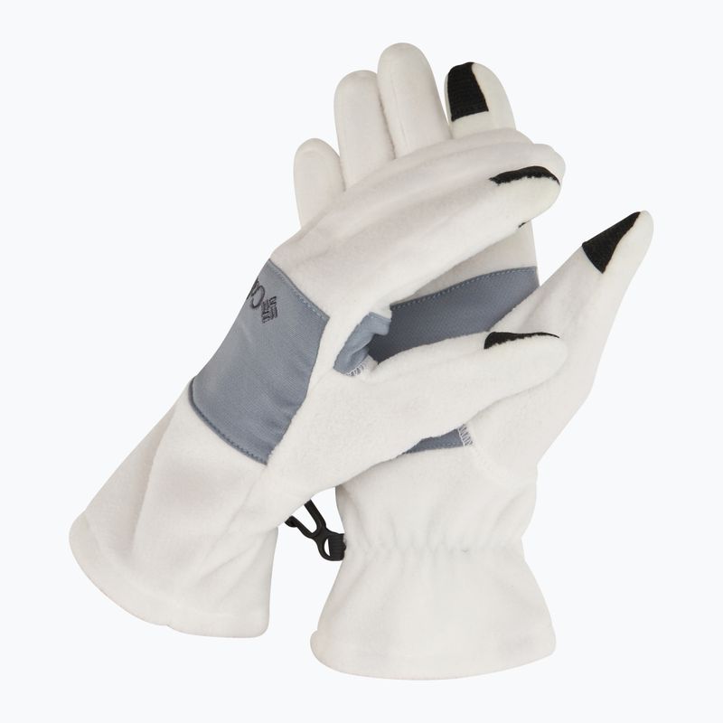 Női trekking kesztyű Columbia Fast Trek III sea salt / city grey
