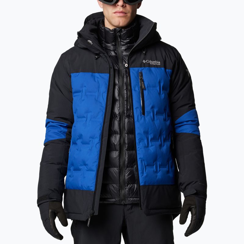 Férfi síkabát Columbia Wild Card IV Down mountain blue/black 3