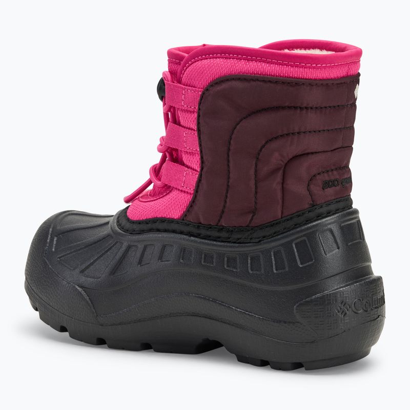 Columbia Powderbug Snowlite Lace rózsaszín jég/ moonvista gyermek hócsizma 3