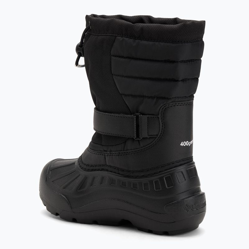 Gyerek hócsizma Columbia Youth Powderbug Snowlite black/white 3