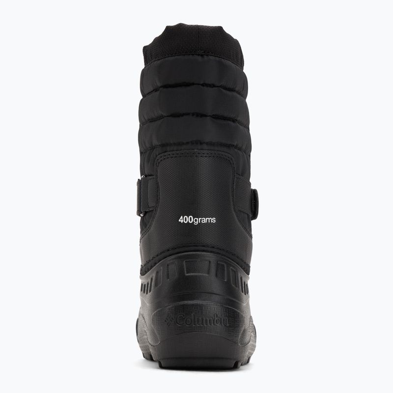 Gyerek hócsizma Columbia Youth Powderbug Snowlite black/white 6
