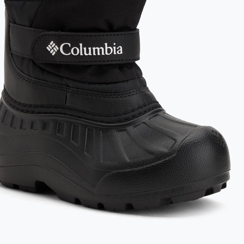 Gyerek hócsizma Columbia Youth Powderbug Snowlite black/white 7