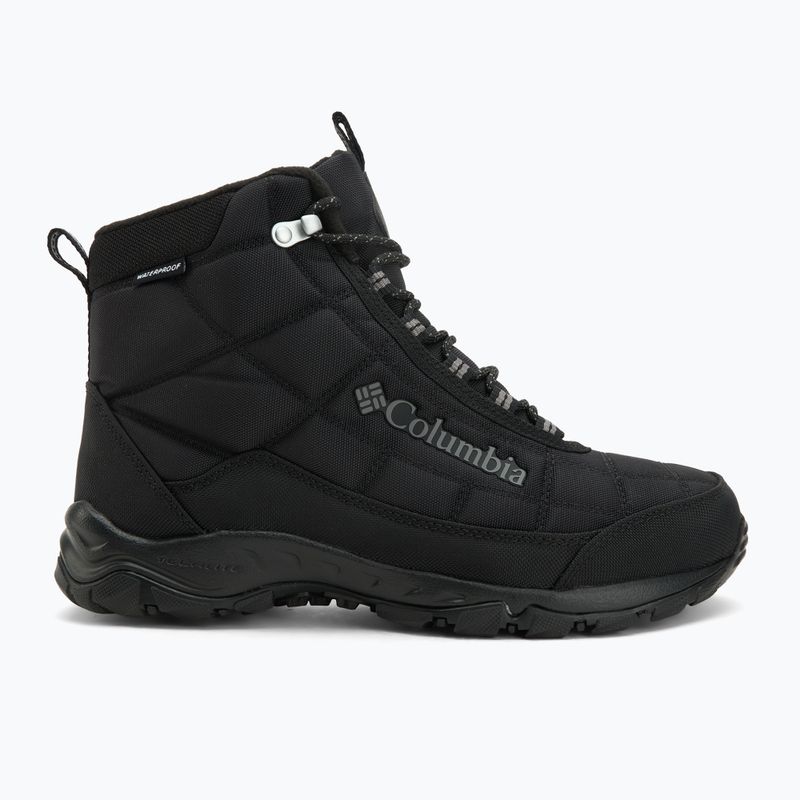 Férfi túracipő Columbia Firecamp black/city grey 2
