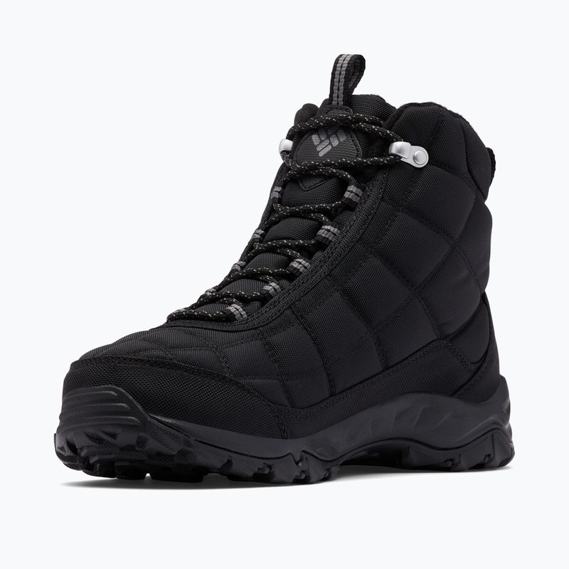 Férfi túracipő Columbia Firecamp black/city grey 9